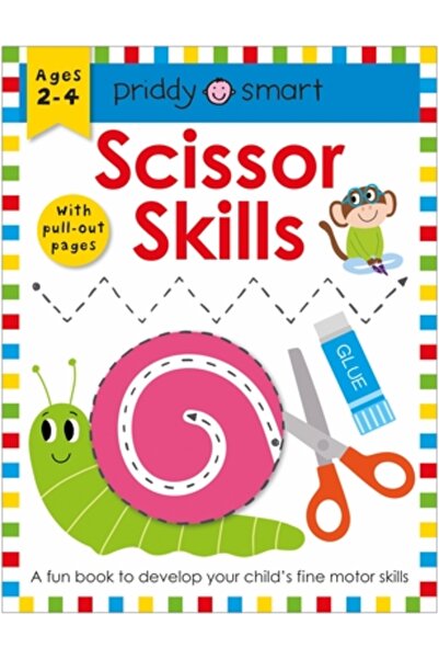 Priddy Books Priddy Learning: Abilități de lucru cu foarfeca