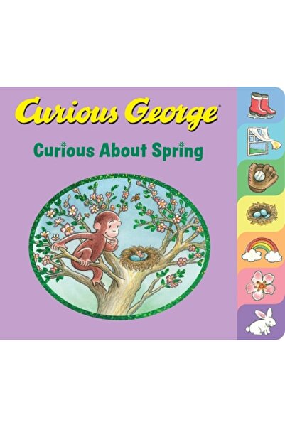 Houghton Mifflin Curiosul George, curios despre primăvară (carte cartonată cu...