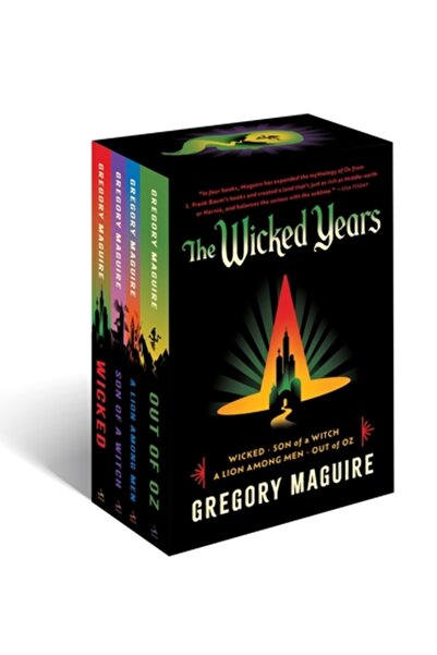 William Morrow Setul cutiei din seria The Wicked: Wicked / Fiul unei vrăjitoare / Din Oz / Un leu printre oameni