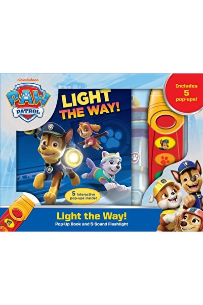 Phoenix Nickelodeon Patrula Cățelușilor - Luminează Calea! O Mică Aventură cu Lanternă - Carte cu Sunet - Pi Kids