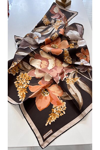 Armine Twill Silk Scarf Autumn Winter Zezon