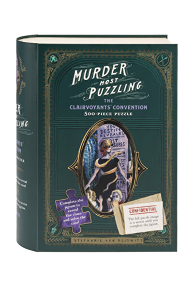 Chronicle Books Murder Most Puzzling: The Clairvoyants' Convention 500-Piece ...