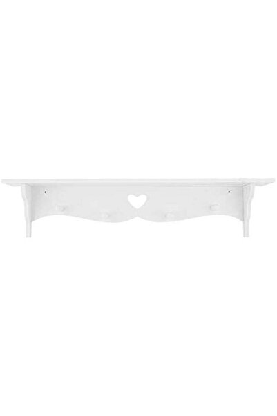 Generic Hollow Wall Shelf, One Character White Carved Wall Hanging