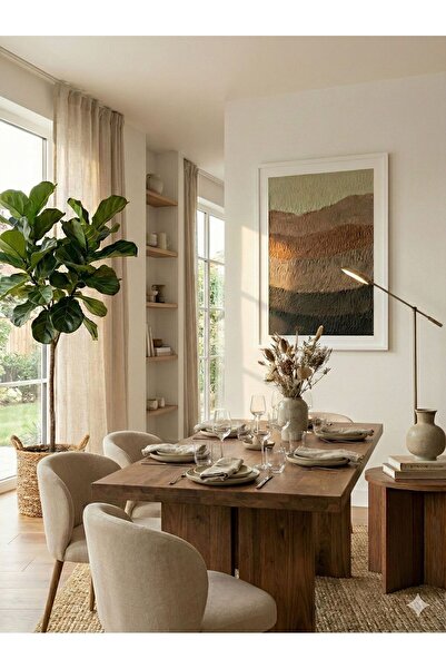 AURARTSTUDİO Dokulu Soyut Tablo – Modern Duvar Sanatı