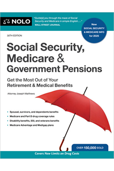 Nolo Pr Securitate socială, Medicare și pensii guvernamentale: Profitați la m...