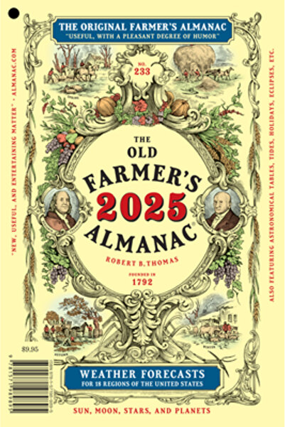 Old Farmers Almanac Almanahul fermierului vechi din 2025