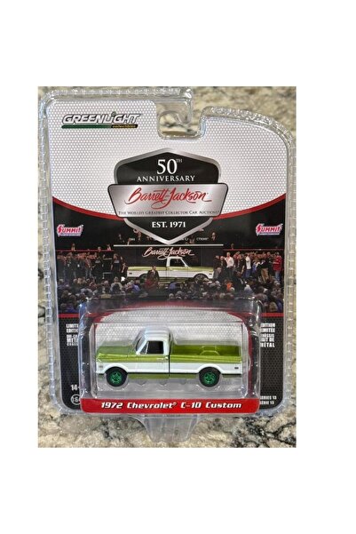 Greenlight Barrett-Jackson Series 13 1972 Chevrolet C10 Custom 1/64 Model Araba