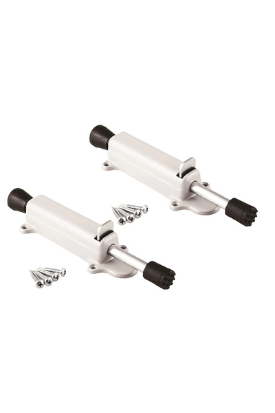 shopwave Foot Push Door Stopper / Stopper Gray 1 Piece