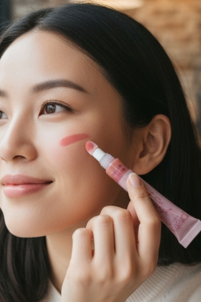 wonderway Nemlendirici Etkili &Parlak Bitişli Sünger Aplikatörlü Likit Allık