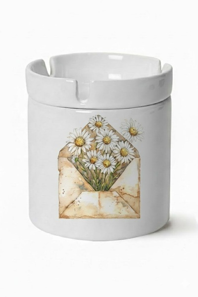 sartre art Σειρά Blue Blanc "My Floral Letters" Σχεδιασμένο με άοσμο σχέδιο, ...