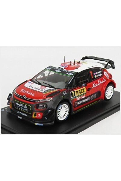 Hachette Citroen C3 WRC Abu Dhabi N7 2017 model car K. Meeke 1:24