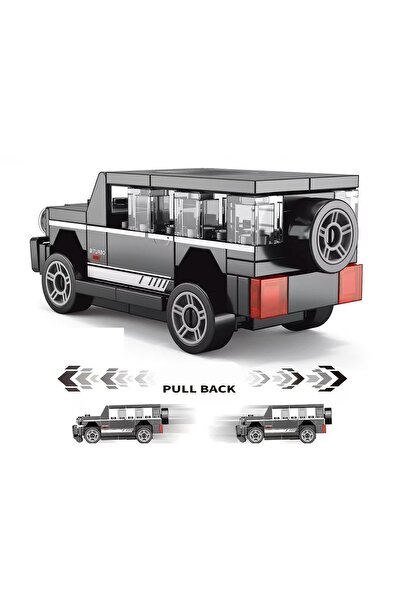 TRUST STORE Jeep Blok Yapım Oyuncağı 63 Parça Arazi Aracı Yap Tak Seti