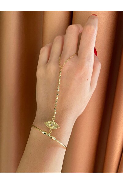 nunu takı Stone Eye Charm Handcuffs Şahmeran