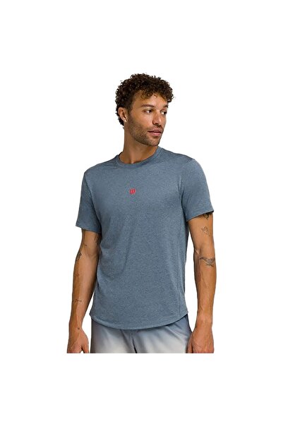 Wilson Everday Tee Mavi Erkek Tenis Tişört WM00011511BUQ