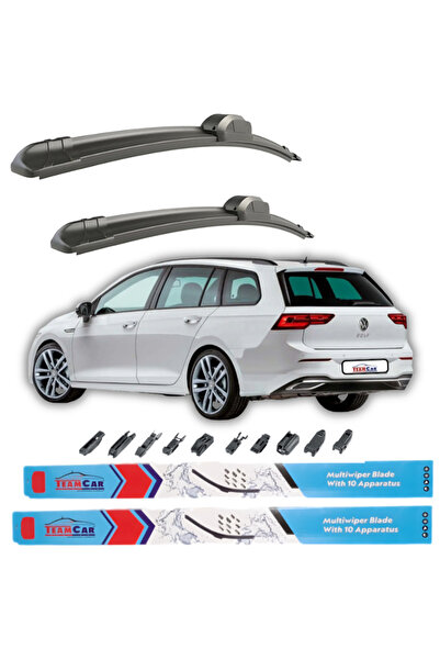 TEAMCAR Wipers Volkswagen Golf 8, Mk8 Variant (2019+) – Front set