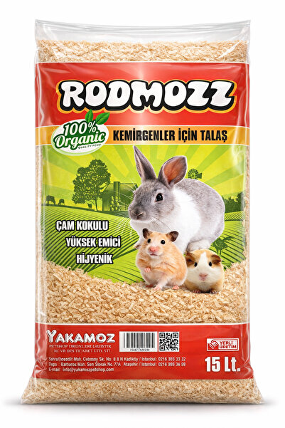 RodMozz Kemirgenler İçin Çam Talaşı 15 lt