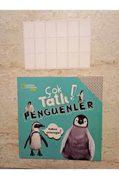 HANK TİCARET Много сладки пингвини Подаръчни етикети за книги, 18 броя, 22x32мм