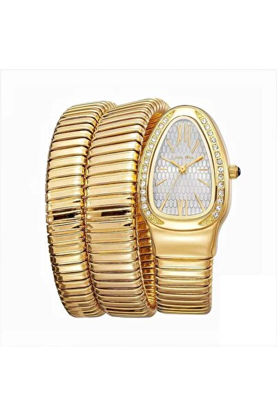 Louis Nice Women's double-wrap gold watch