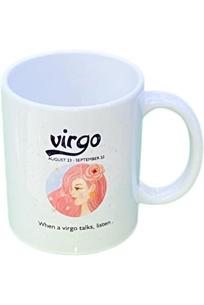 golden pineapple Zodiac Sign Mugs - Virgo Design