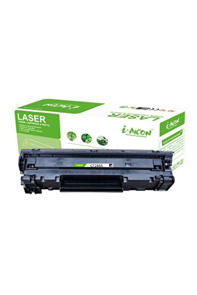 I-AICON خرطوشة حبر ليزر متوافقة CF244A 44A أسود 1000 صفحة لطابعات HP LaserJet Pro M15 M28 M29