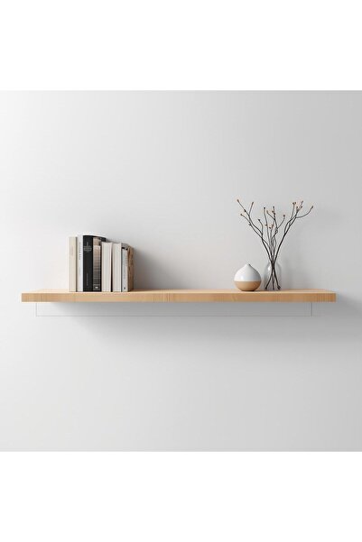 Defneligrup Uçan Duvar Raf | Dekoratif Kitaplık, Çiçeklik, Aksesuar Rafı 75cm...