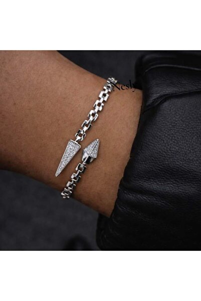 neslyaccessories Silver Luxe Series Bracelet