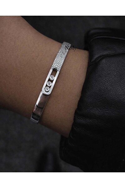 neslyaccessories Silver luxe series bracelet