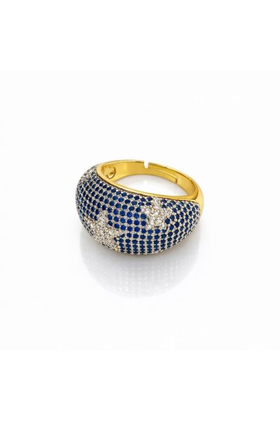 neslyaccessories Statement series - midnight star pave ring