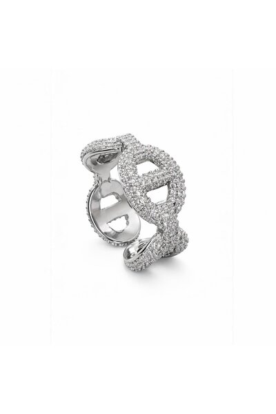 neslyaccessories Stone Hrms Link Ring