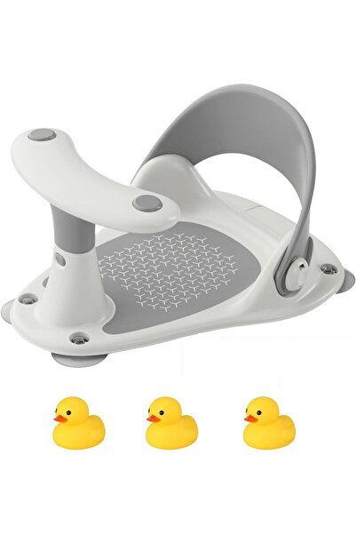 BYBEO Baby Bath Seat - Portable Bathtub Chair for Infants + Carry Bag - Compact and Foldable - Super Stron