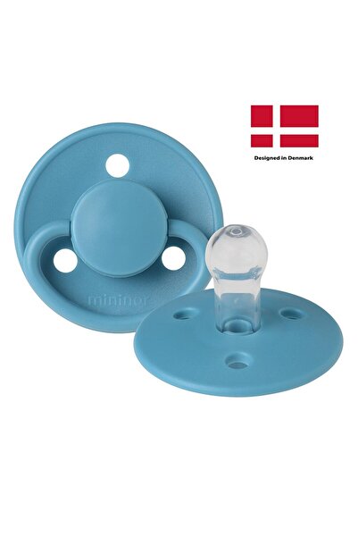 Mininor Silicone Pacifier 0+ Months - Opal Lake (3 Pcs)