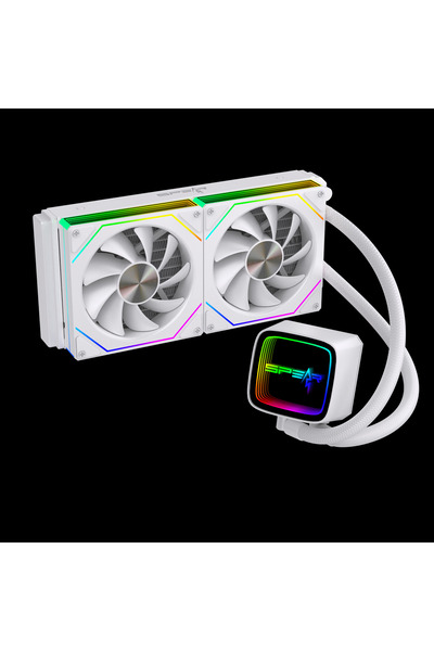 SPEARPC EVERST 240T Normal Tube 240MM Cooller White