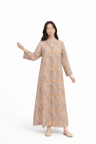 THOGUE Luxurious cotton jalabiya