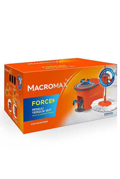 MACROMAX Force Pedallı Otomatik Temizlik Seti 4 ADET