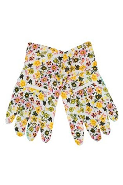 OEM Garden Gloves with Floral Pattern No. 9.5