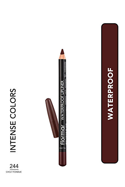 Flormar قلم شفاه مقاوم للماء (بني) - قلم شفاه مقاوم للماء - 244 صندوق شوكولاتة -8690604567591