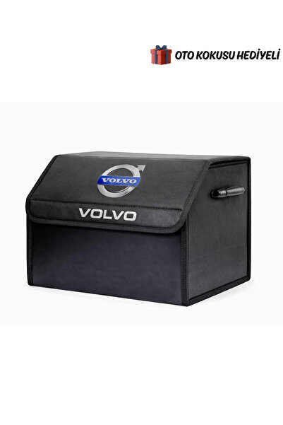 Autowise Volvo Marka Logolu Oto Bagaj Organizer Çanta Oto Bagaj Çantası 2 Böl...