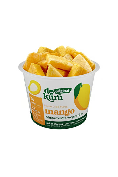 kuru Do Freeze Dried Mango Kurutulmuş Mango 30g