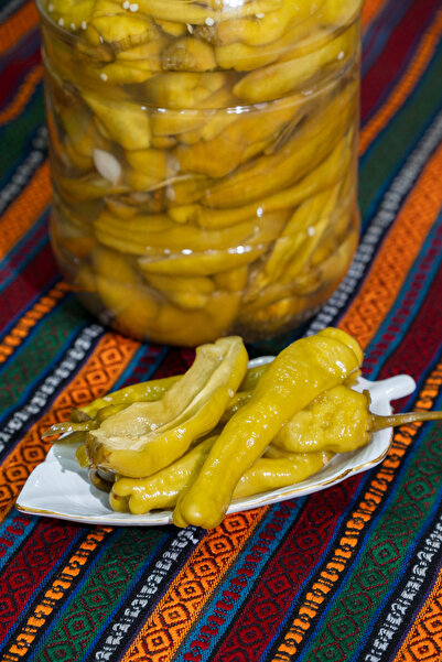 gazisofraantep Ev Yapımı Tatlı Biber Turşusu 3 lt - Katkısız, Çıtır Lezzet , ...