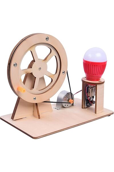 JOYZ مولد يدوي من جويز، مجموعة أدوات علمية تعليمية يمكنك تركيبها بنفسك