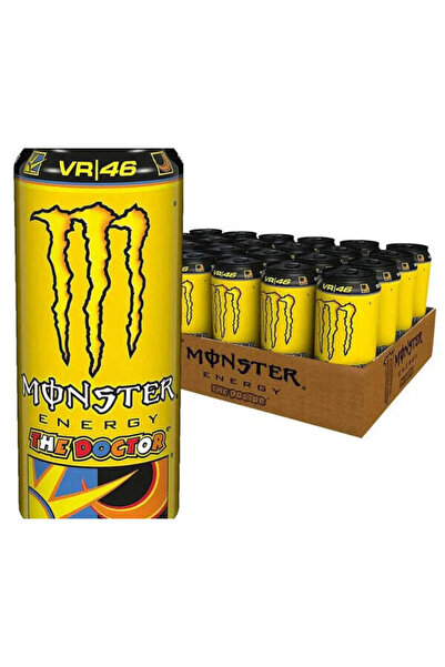 MONSTER VR46 The Doctor Rossi Energy Drink Cans - (24x500ml)
