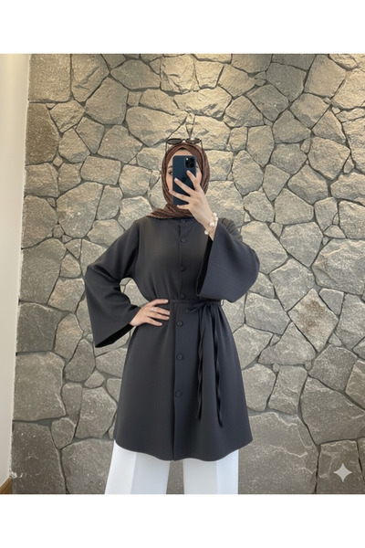 Mina Terzi&Butik Salaş kol dügmeli tunik