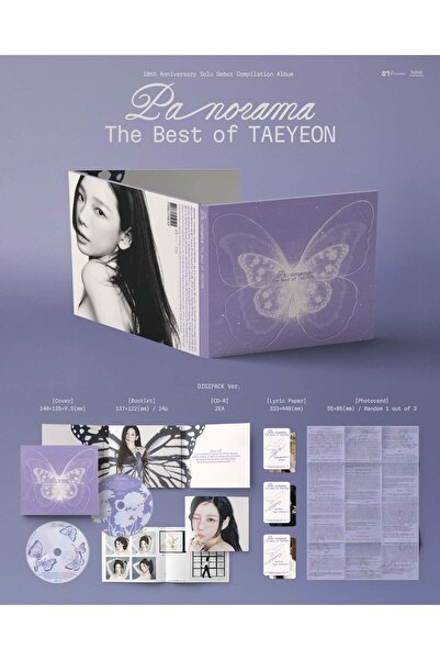 tays store TAEYEON - [Panorama : The Best of TAEYEON] DIGIPACK Ver. Album