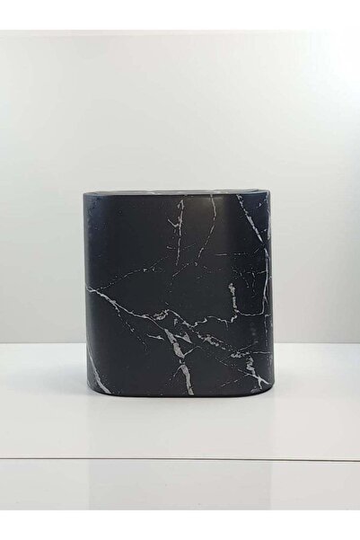 Generic Modern Black Trash Can