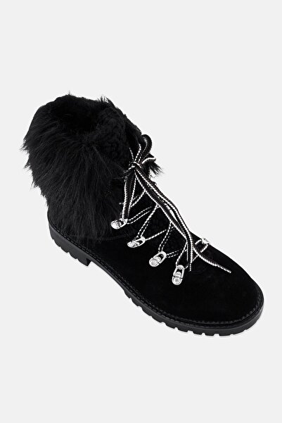 Nine West Women Medium Lace Up Ankle Boots, Black