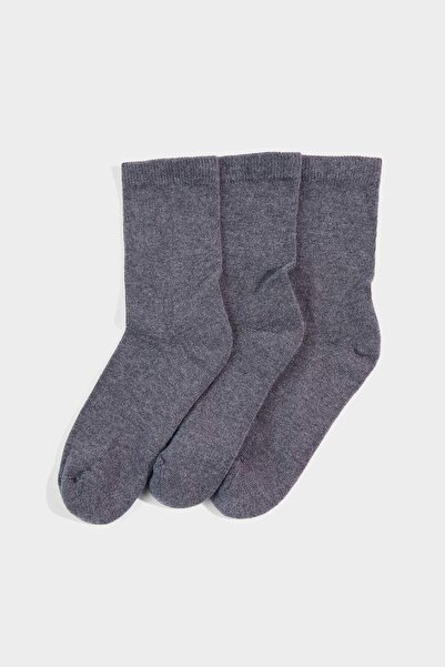 DeFacto Boy's Stitch-Free 3-Pack Modal Towel Socks G7219A8Ns