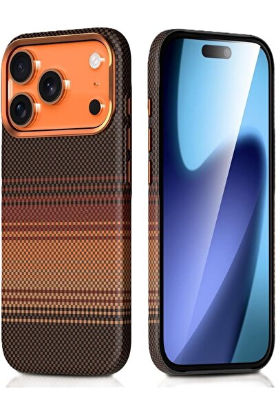 HYX Case for iPhone 17 Pro Max Slim Carbon Texture Caseless Touch Feeling Cover-Compatible with MagSafe