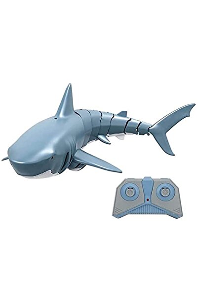 Arabest لعبة سمكة قرش تعمل بجهاز تحكم عن بعد بتردد 2.4 جيجا هرتز، هدية رائعة لحمام السباحة أو الحمام، ألعاب قوارب تعمل بالتحكم عن بعد للأطفال من عمر 6 سنوات فما فوق