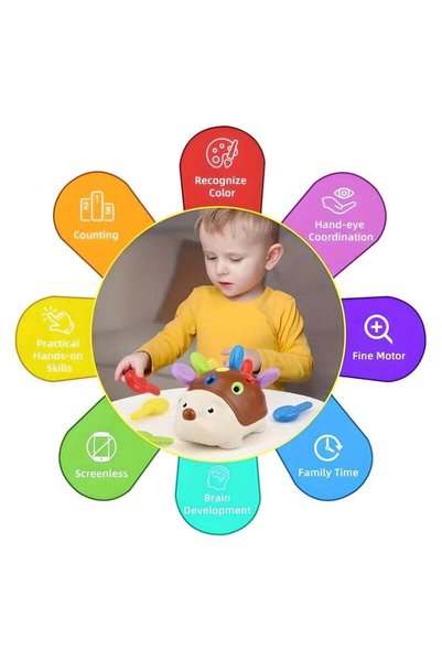 LIXADA Hedgehog Splicing Toys