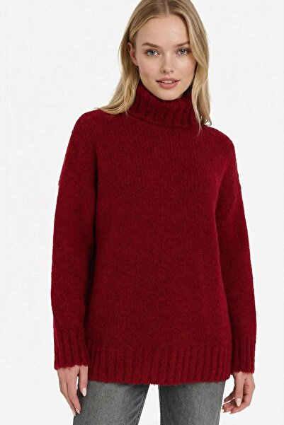 DeFacto Oversized Wide Fit Turtleneck Sweater G5019Ax25Wn